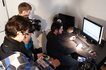 Dreharbeiten zum 'Making Of: Alarm für Cobra 11 - Undercover'