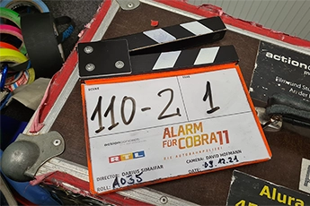 Eine meiner letzten Klappen bei 'Cobra 11'